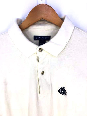 IZOD(アイゾッド)ロゴ刺繍 ロングスリーブポロシャツ