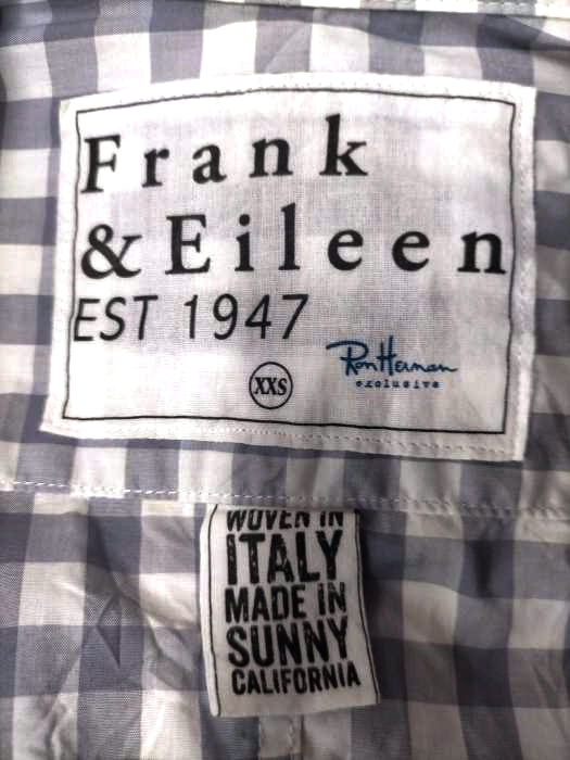 Frank & Eileen(フランクアンドアイリーン)barry ギンガムチェックシャツ
