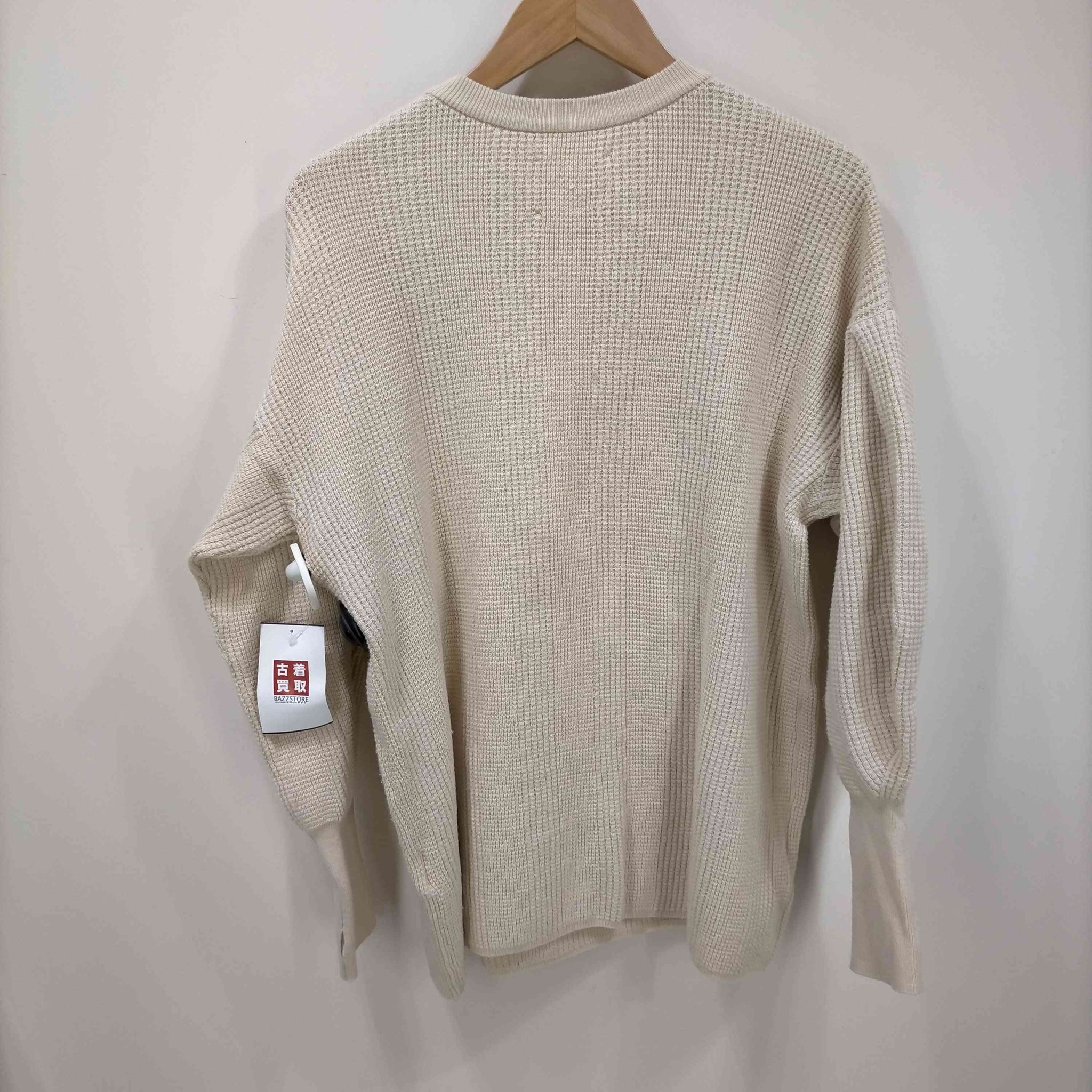 Ameri VINTAGE(アメリヴィンテージ)WAFFLE LIKE PUFF SLEEVE KNIT