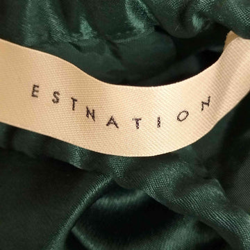 ESTNATION(エストネーション)サイドスリット サテンスカート