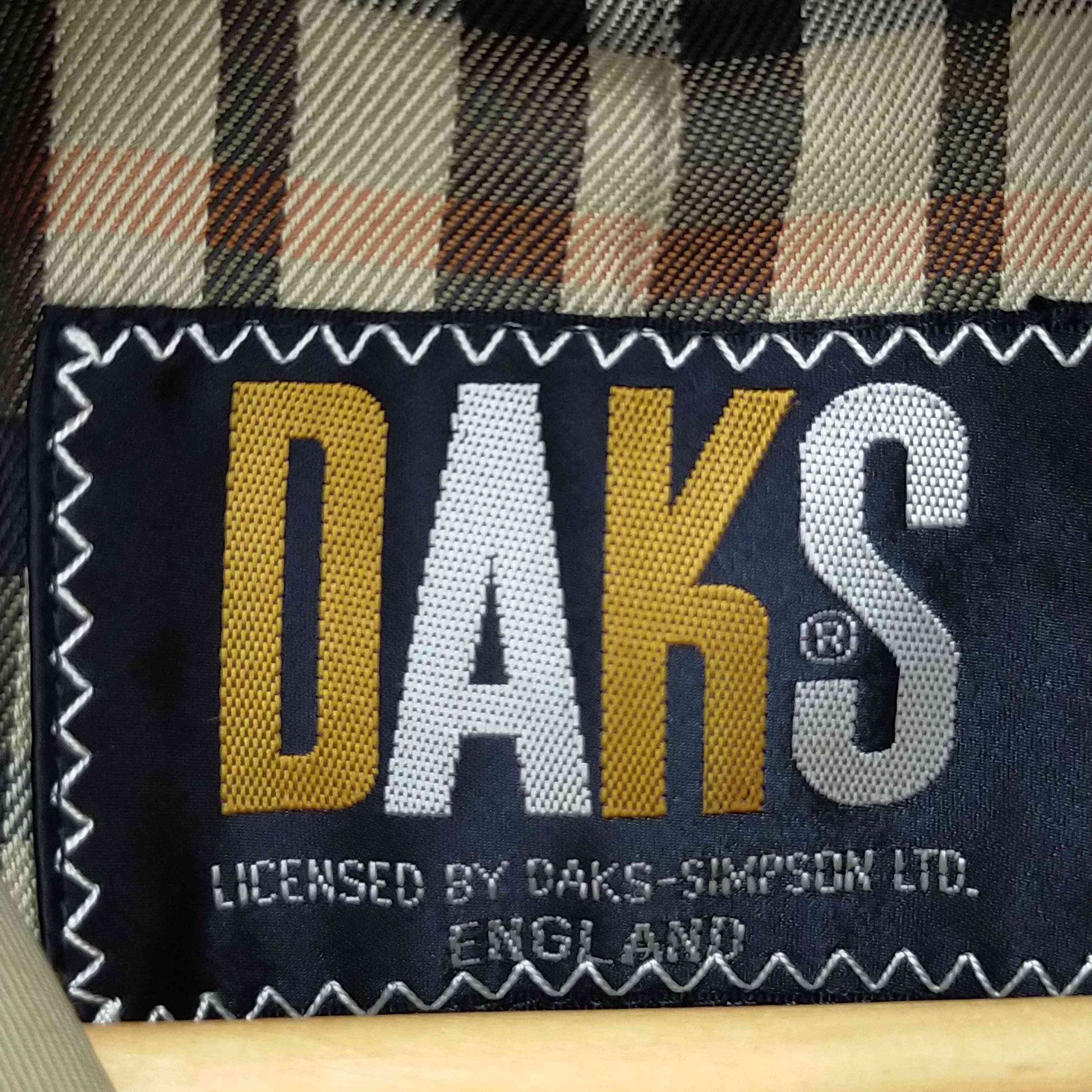 DARKS(ダックス)イングランド製玉蟲トレンチコート