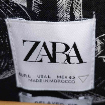 ZARA(ザラ)FACE PRINT SHIRT フェイスプリントシャツ