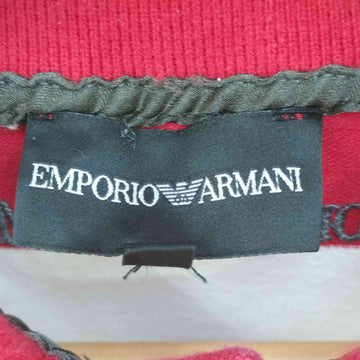 EMPORIO ARMANI(エンポリオアルマーニ)G A Eagle ワッペン ボーダーポロシャツ