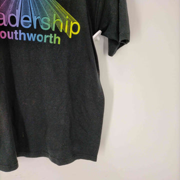 JERZEES(ジャージーズ)USA製 LEADERSHIP SOUTHWORTH 両面プリント クルーネックTシャツ