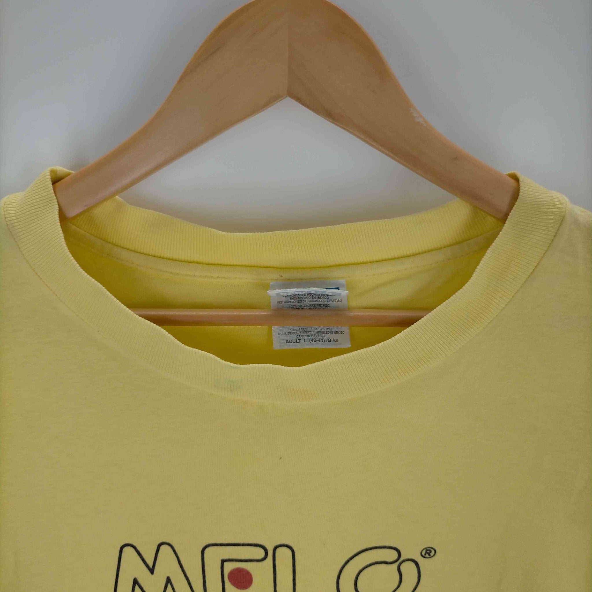 Hanes(ヘインズ)90s 企業ロゴ クルーネックTシャツ