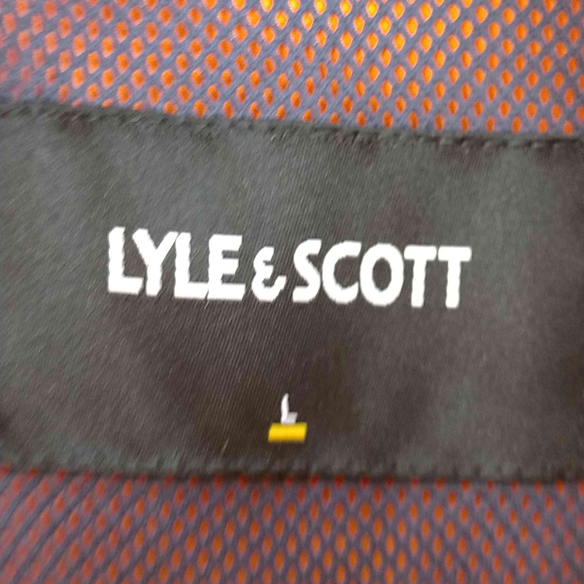 LYLE&SCOTT(ライルアンドスコット)ロゴ刺しゅうスウィングトップブルゾン