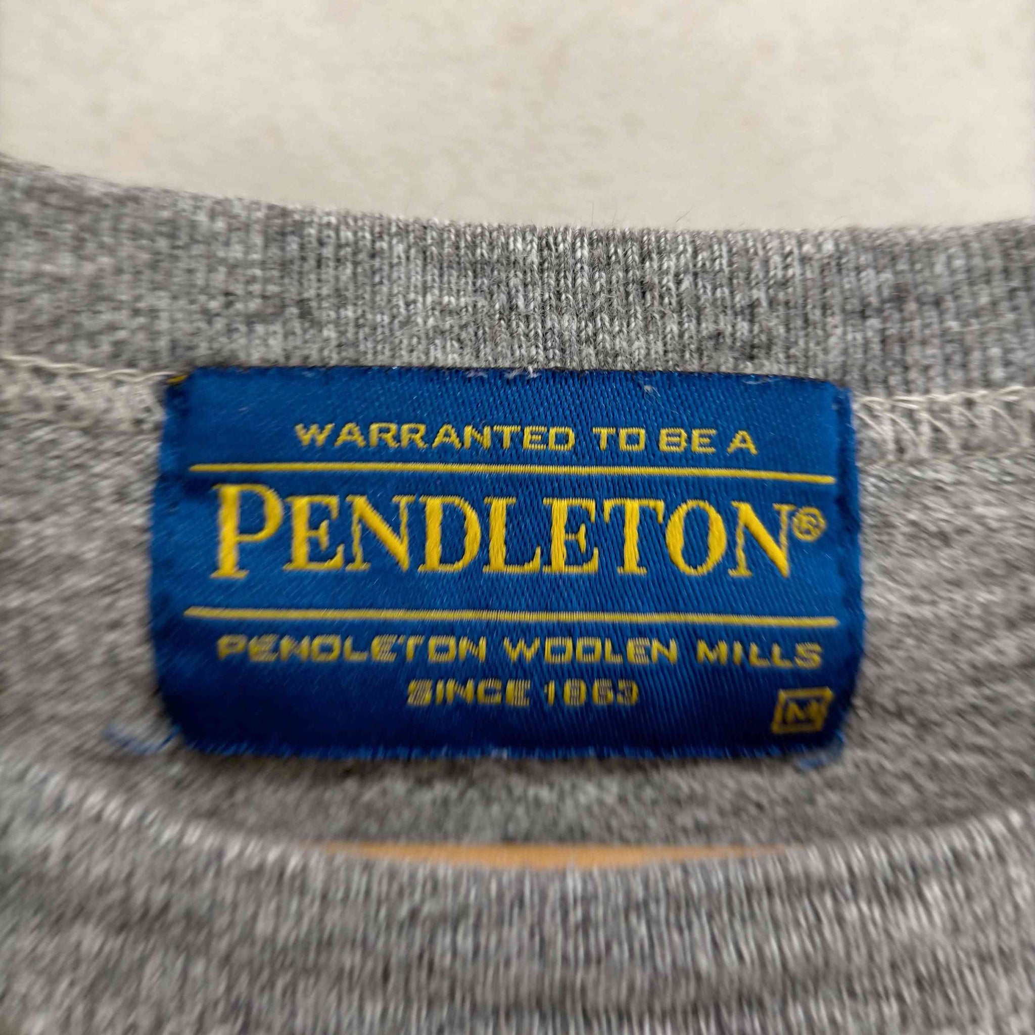 PENDLETON(ペンドルトン)ロゴプリント半袖Tシャツ
