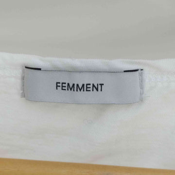 FEMMENT(ファモン)タイトツイストコットンジャージースリーブレストップ