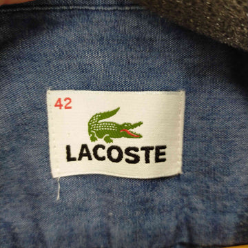 LACOSTE(ラコステ)スナップボタン半袖シャツ
