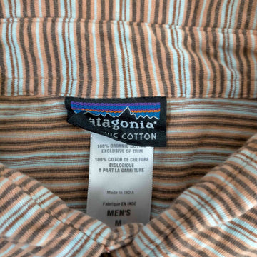 patagonia(パタゴニア)ORGANIC COTTON ボーダー L/S ポロシャツ