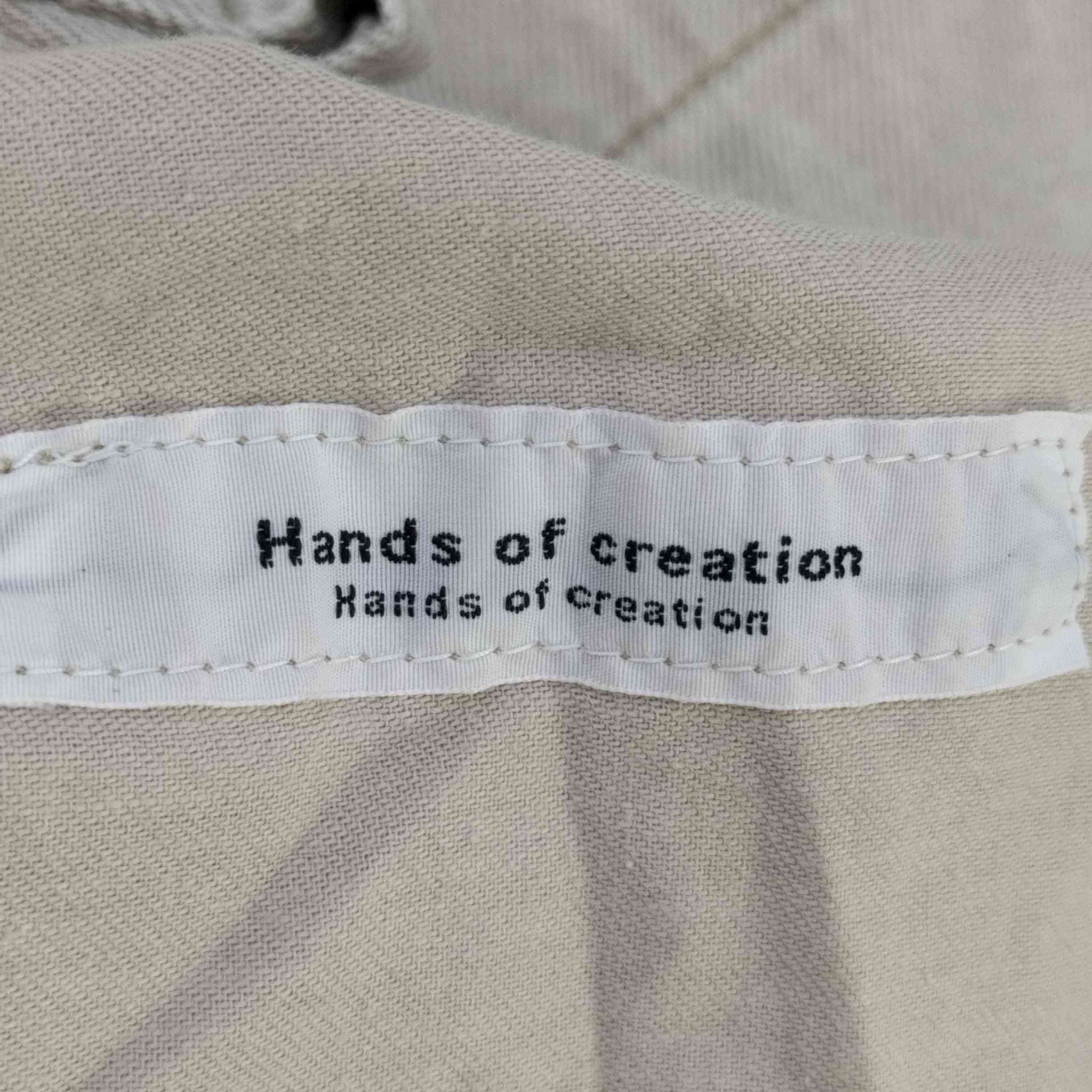 Hands of creation(ハンズオブクリエイション)リネンオーバーオール
