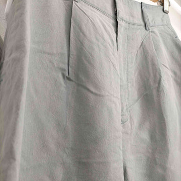 Ray BEAMS(レイビームス)シルク混 裾ボタン スラックスパンツ