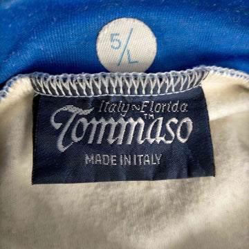 USED古着(ユーズドフルギ){{TOMMASO}} 80-90s MADE IN ITALY 両面ロゴ サイクリングジャージ