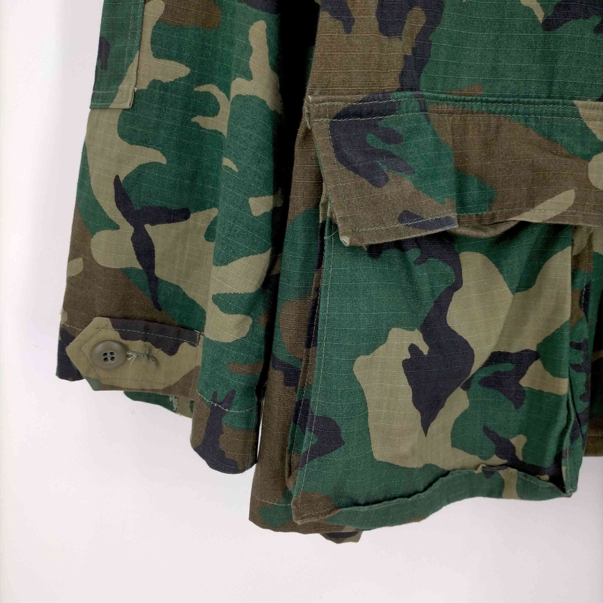 US ARMY(ユーエスアーミー)リメイク チャイナボタンカモフラジャケット