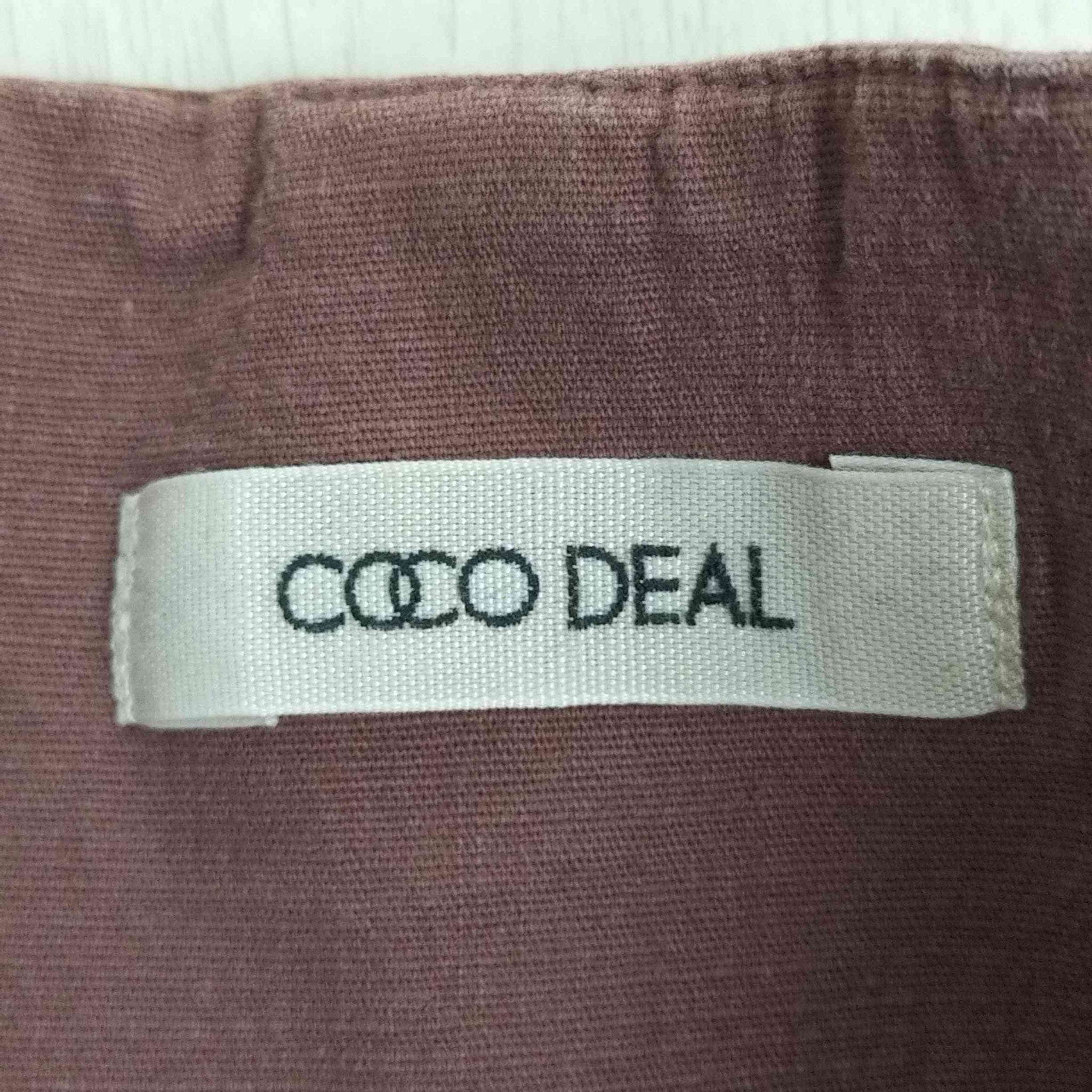 COCO DEAL(ココディール)ストレッチコットンウォッシュハイウェストマーメイドスカート
