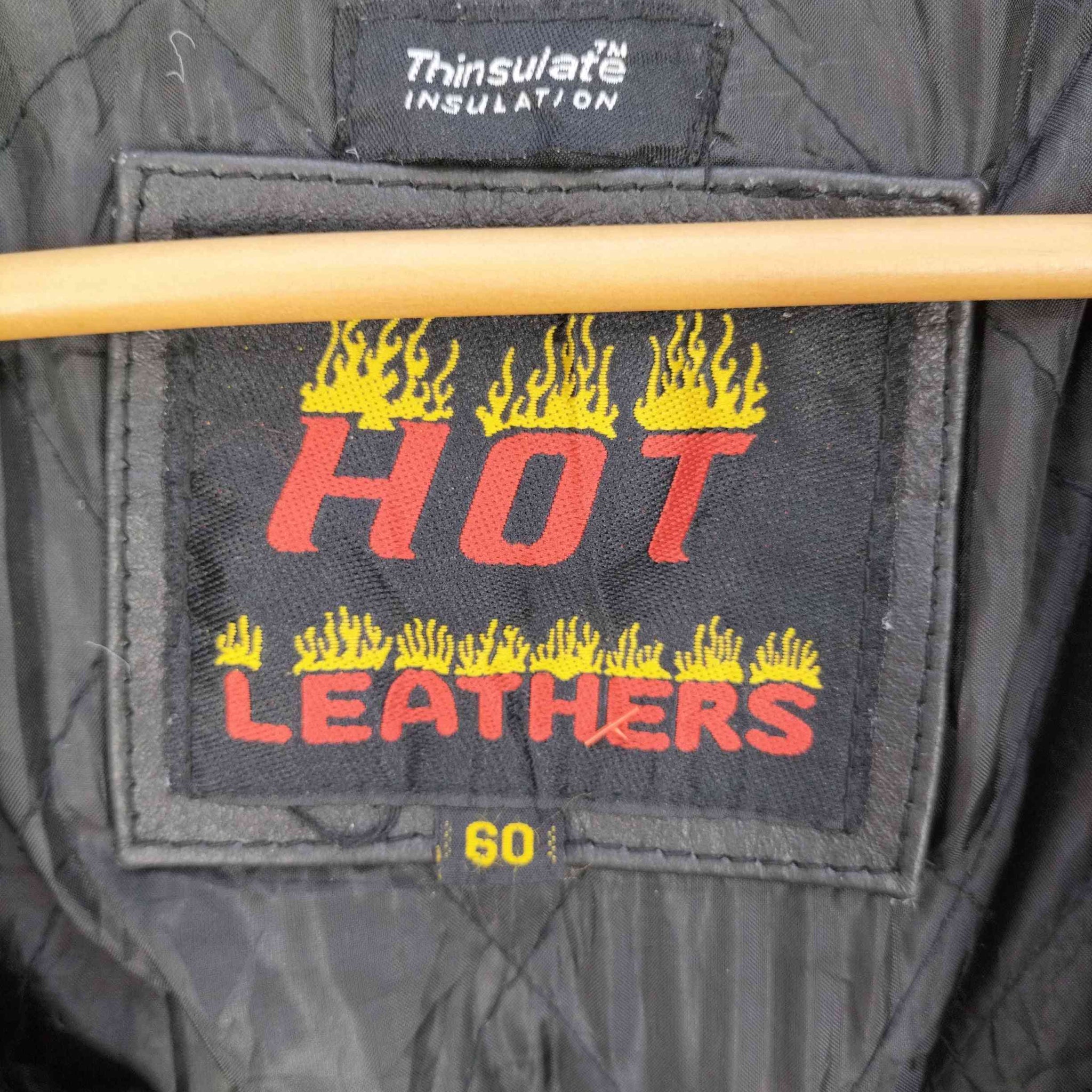 Hot LEATHERS(ホットレザー)Thinsulate INSULATION 本革レザー ダブルライダースジャケット