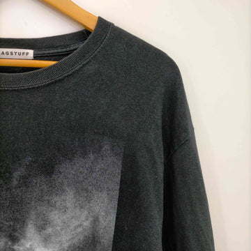 FLAGSTUFF(フラッグスタフ)LONG SLEEVE NATURE T-SHIRT  両面プリント ロングスリーブカットソー