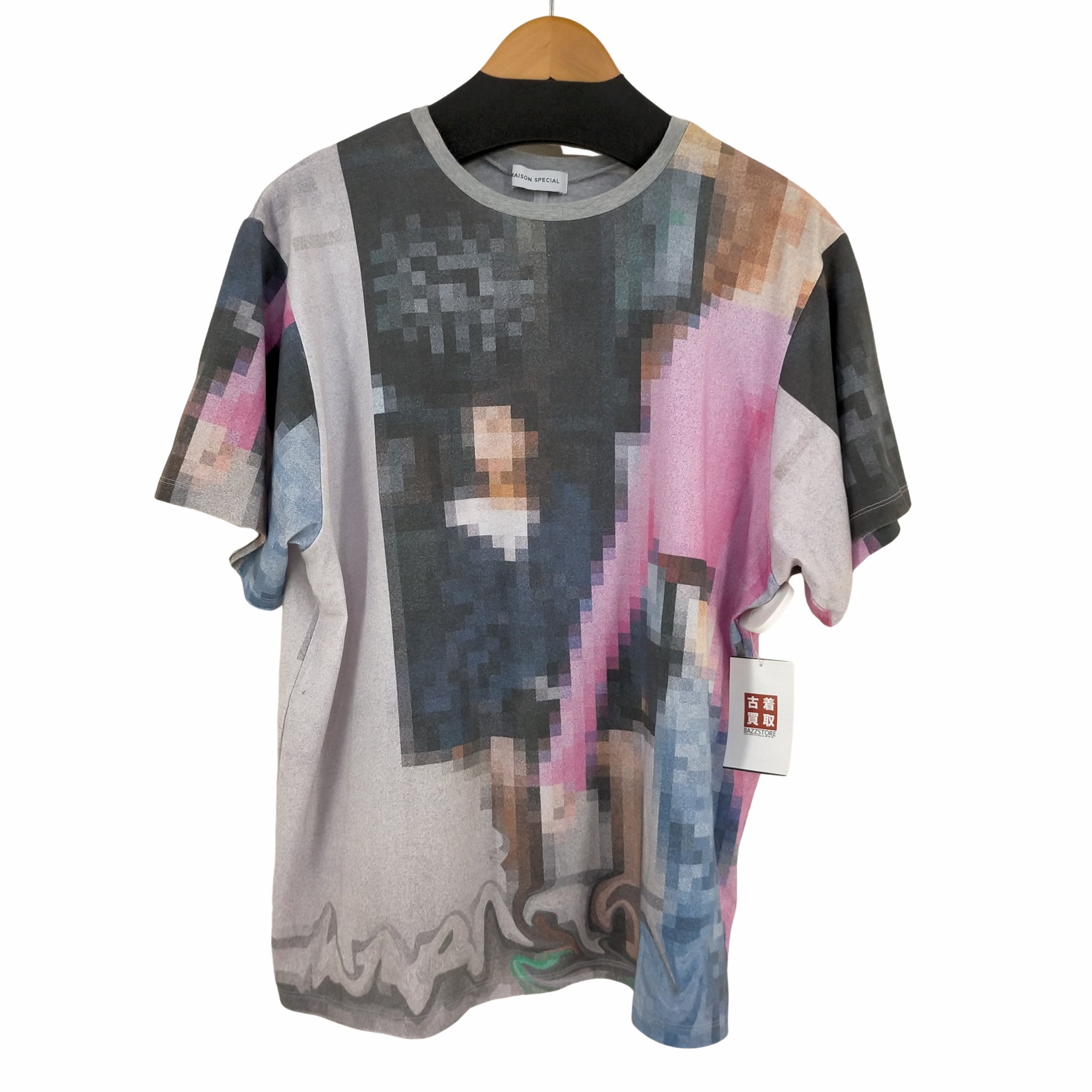 MAISON SPECIAL(メゾンスペシャル)Mosaic Print Big T-Shirts