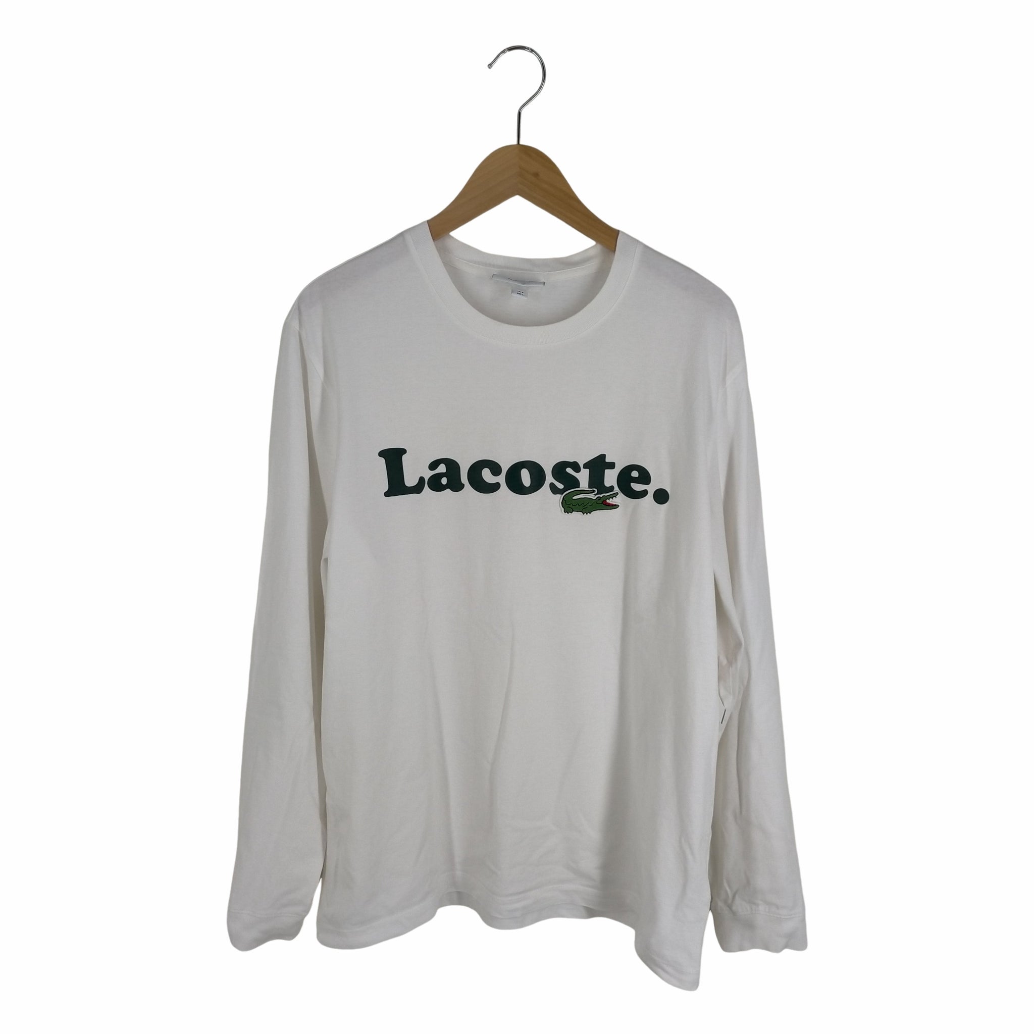LACOSTE(ラコステ)ニューアイコンネームプリントロングスリーブTシャツ