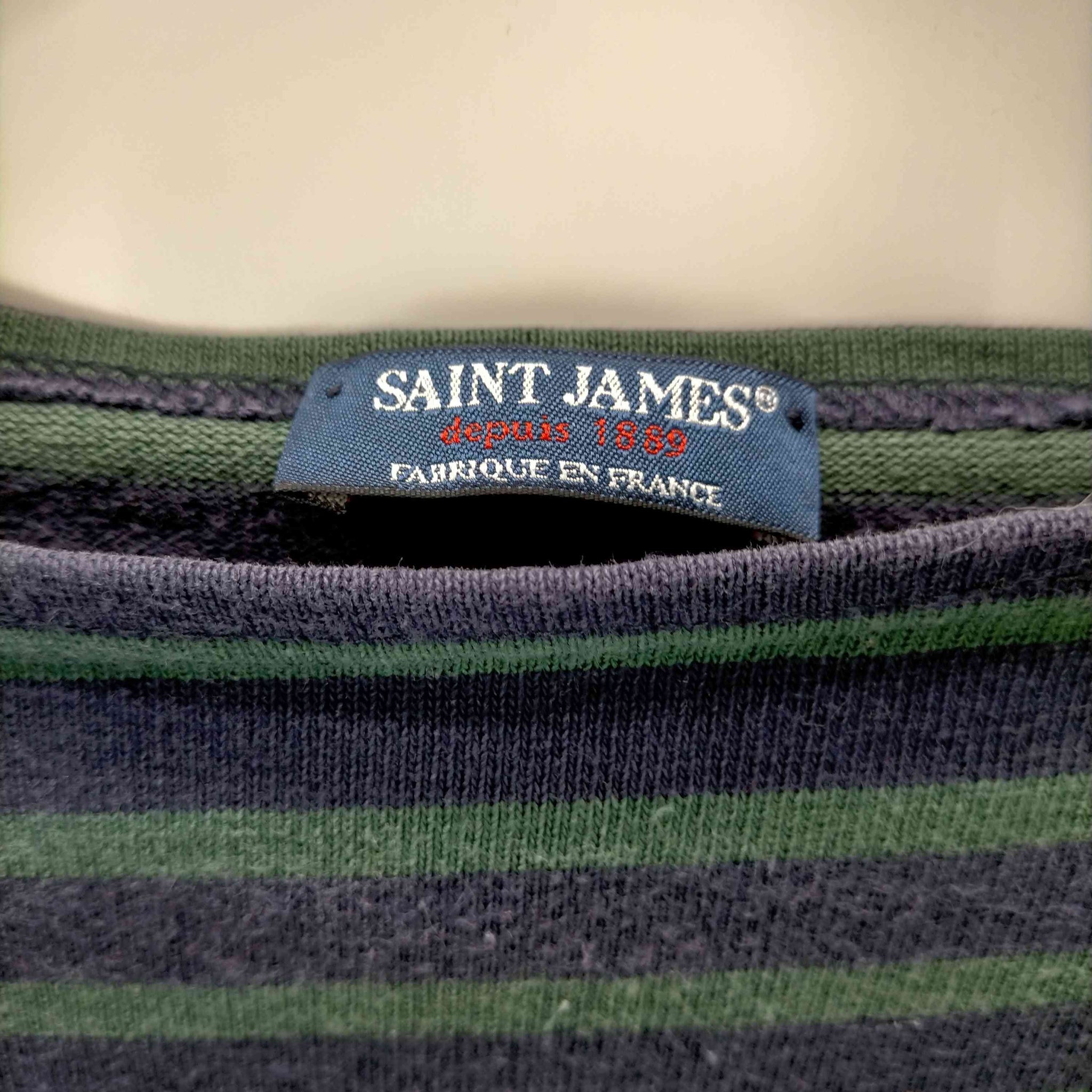SAINT JAMES(セントジェームス)フランス製 ボーダー バスクシャツ