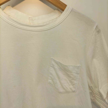 Sacai(サカイ) Cotton T-Shirt バックボタン コットンTシャツ