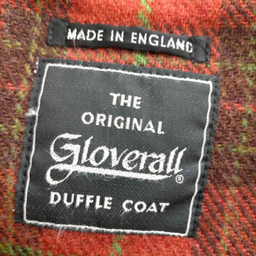 Gloverall(グローバーオール)英国製 チェック ウール ダッフルコート