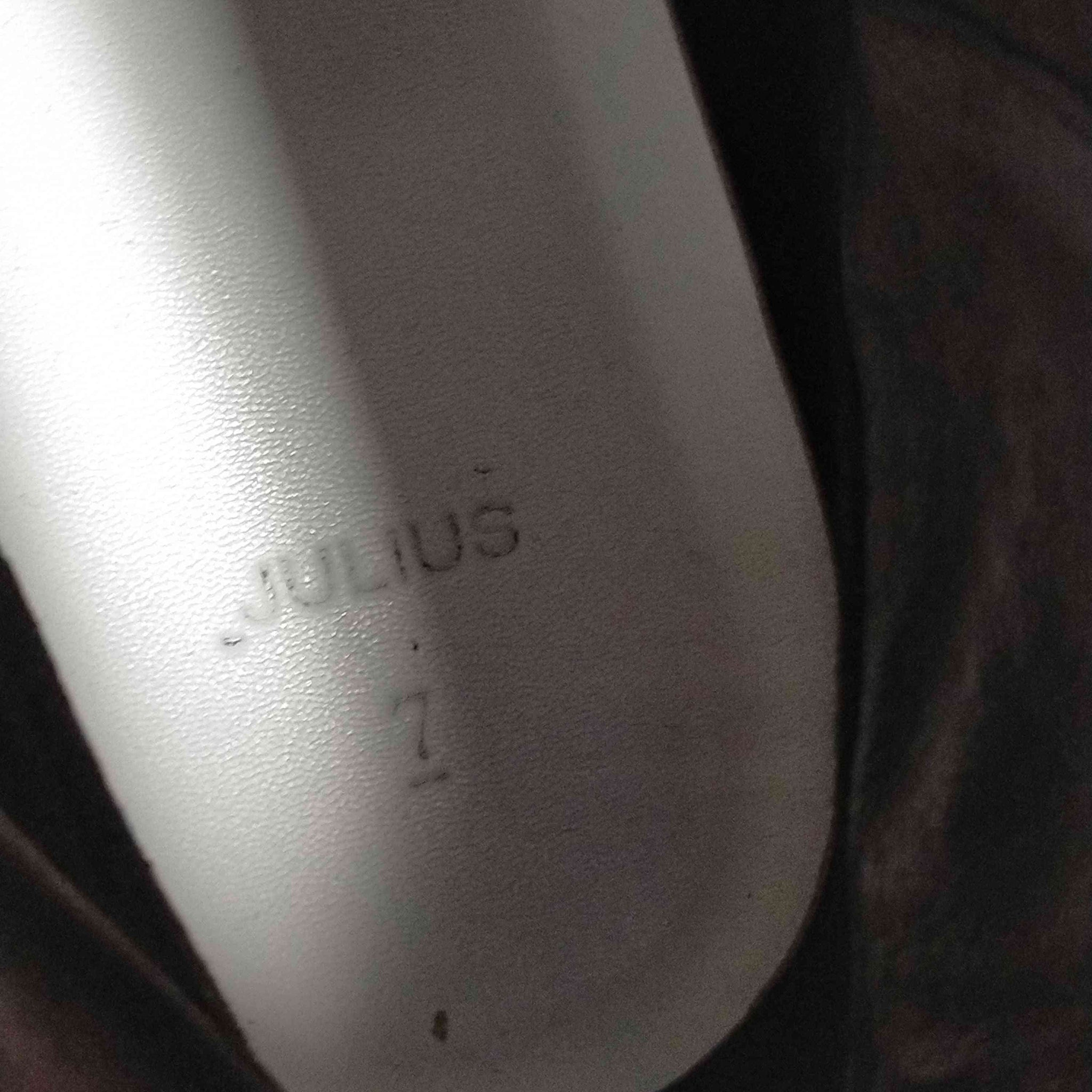 JULIUS(ユリウス)21SS サイドジップブーツ SideZipBoots
