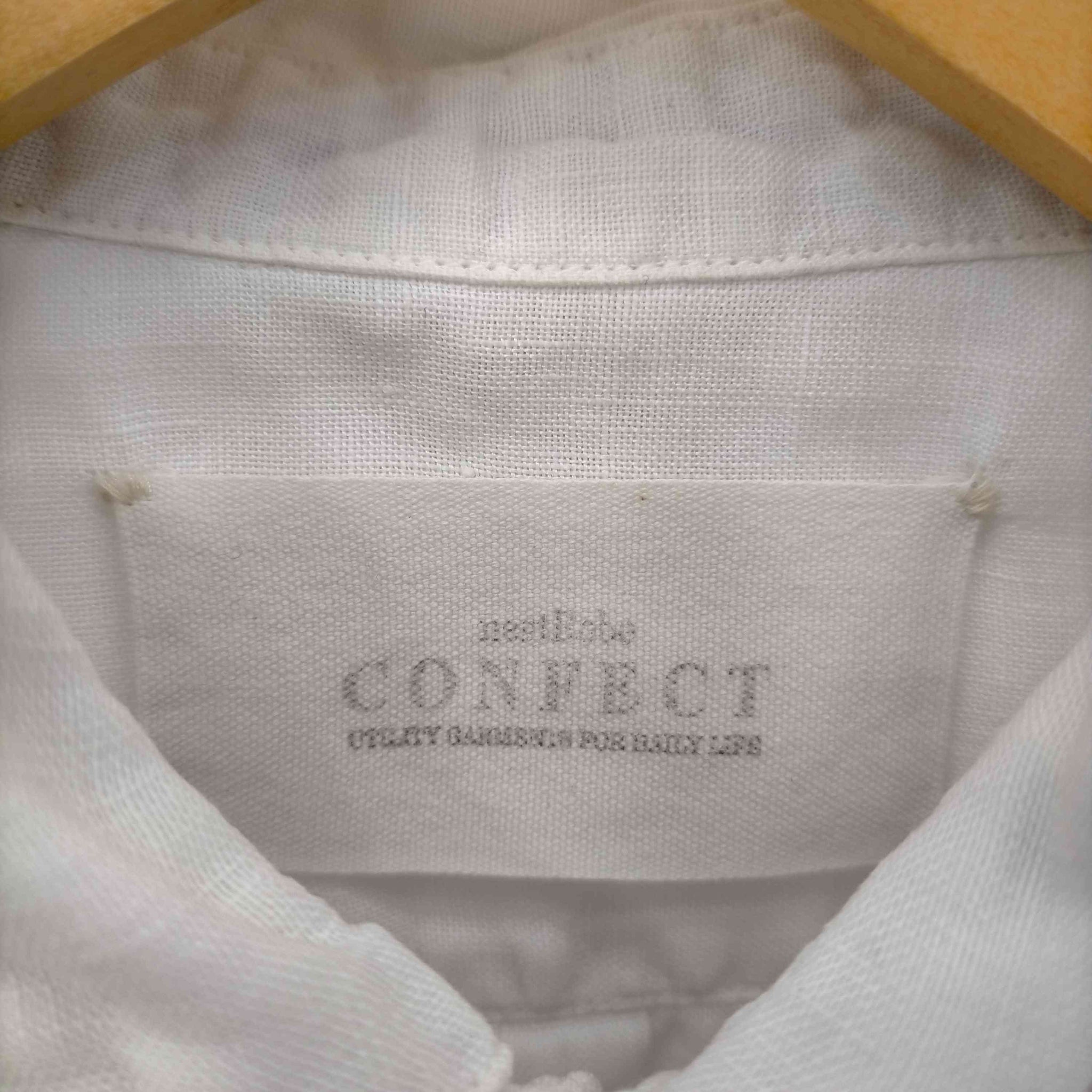 nest Robe CONFECT(ネストローブ コンフェクト)リネンプルオーバーシャツ