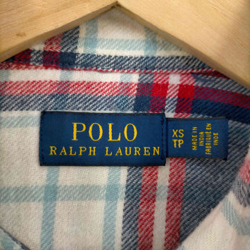 POLO RALPH LAUREN(ポロラルフローレン)フラップポケット チェックネルシャツ