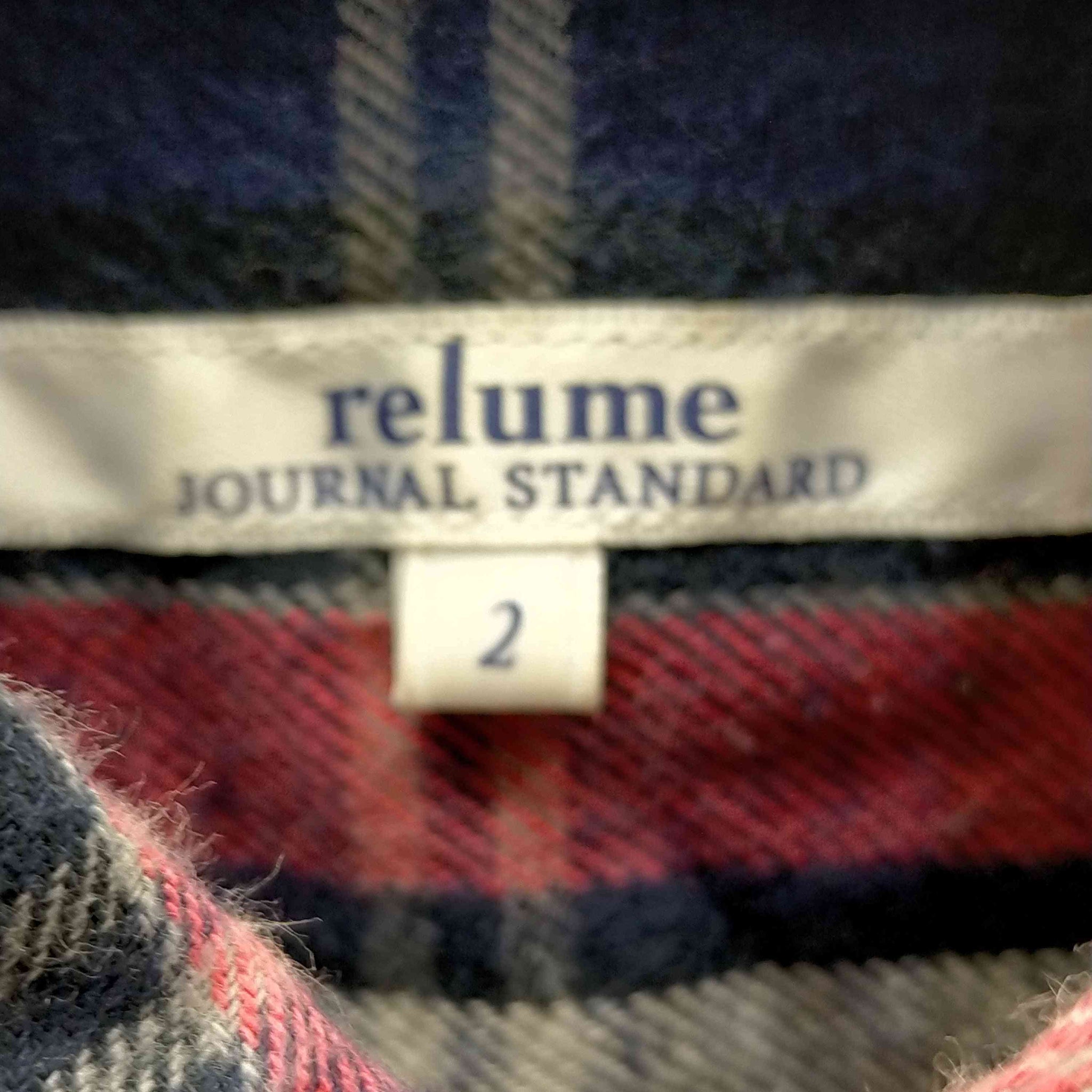 JOURNAL STANDARD relume(ジャーナルスタンダードレリューム)チェック柄レギュラーシャツ