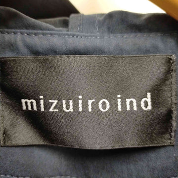 mizuiro ind(ミズイロインド)フード付きワイドショートジャケット
