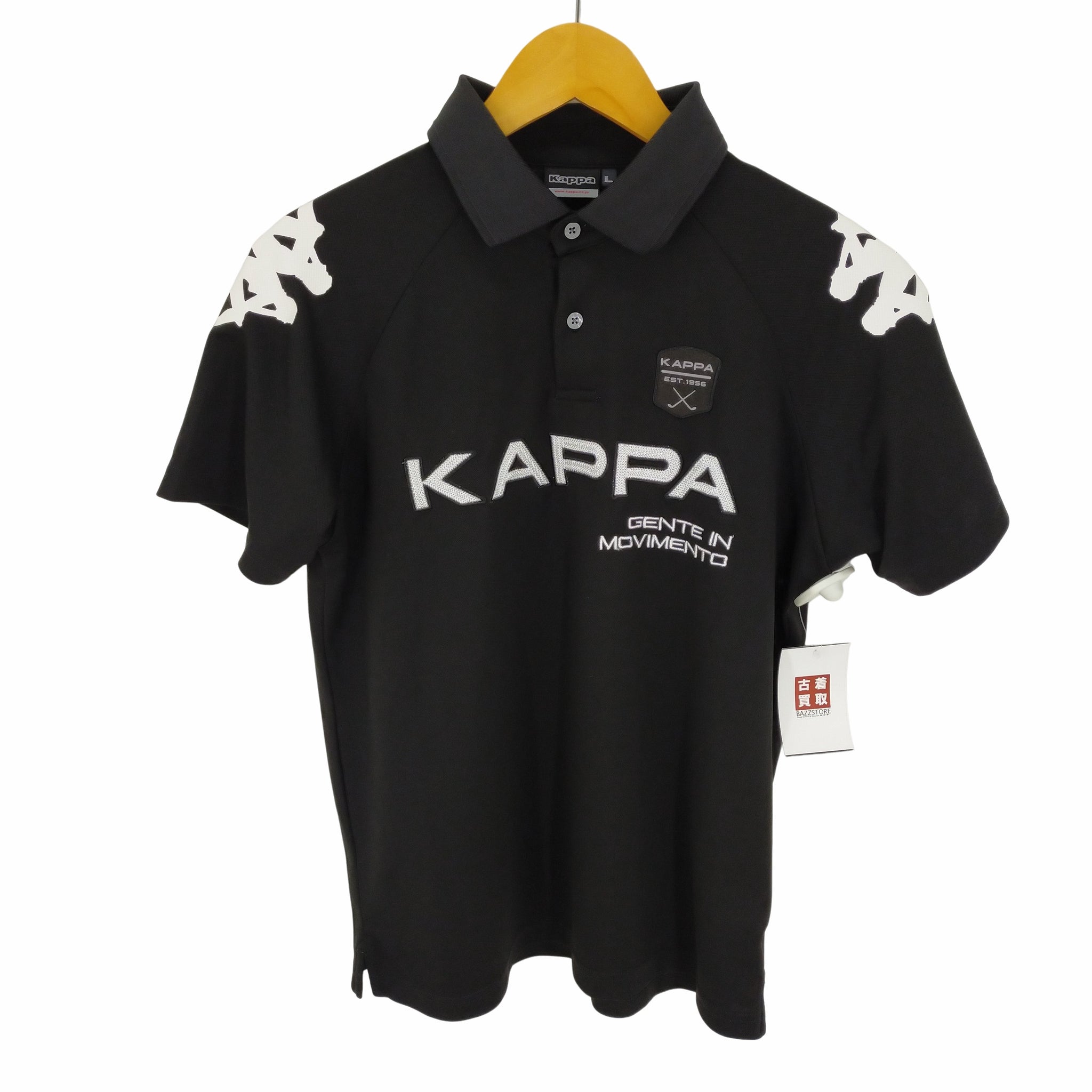 Kappa(カッパ)パッチ加工 S/Sポロシャツ
