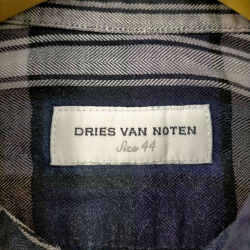 DRIES VAN NOTEN(ドリスヴァンノッテン)コットン チェックシャツ