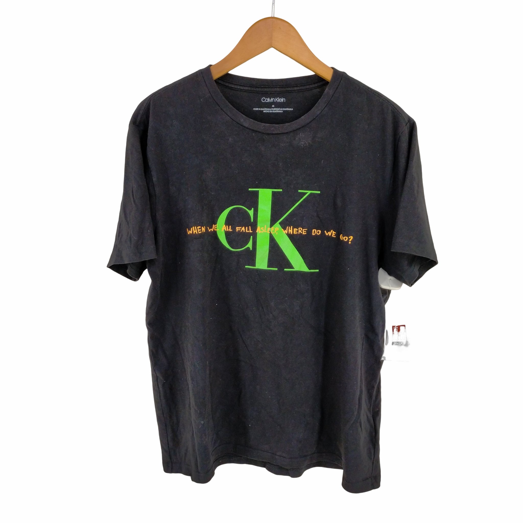 CALVIN KLEIN(カルバンクライン)ロゴプリントクルーネックTシャツ