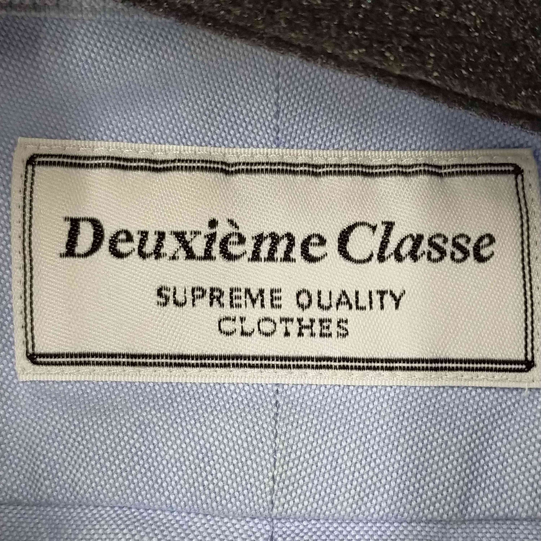 DEUXIEME CLASSE(ドゥーズィエムクラス)コットン ボタンダウンシャツ
