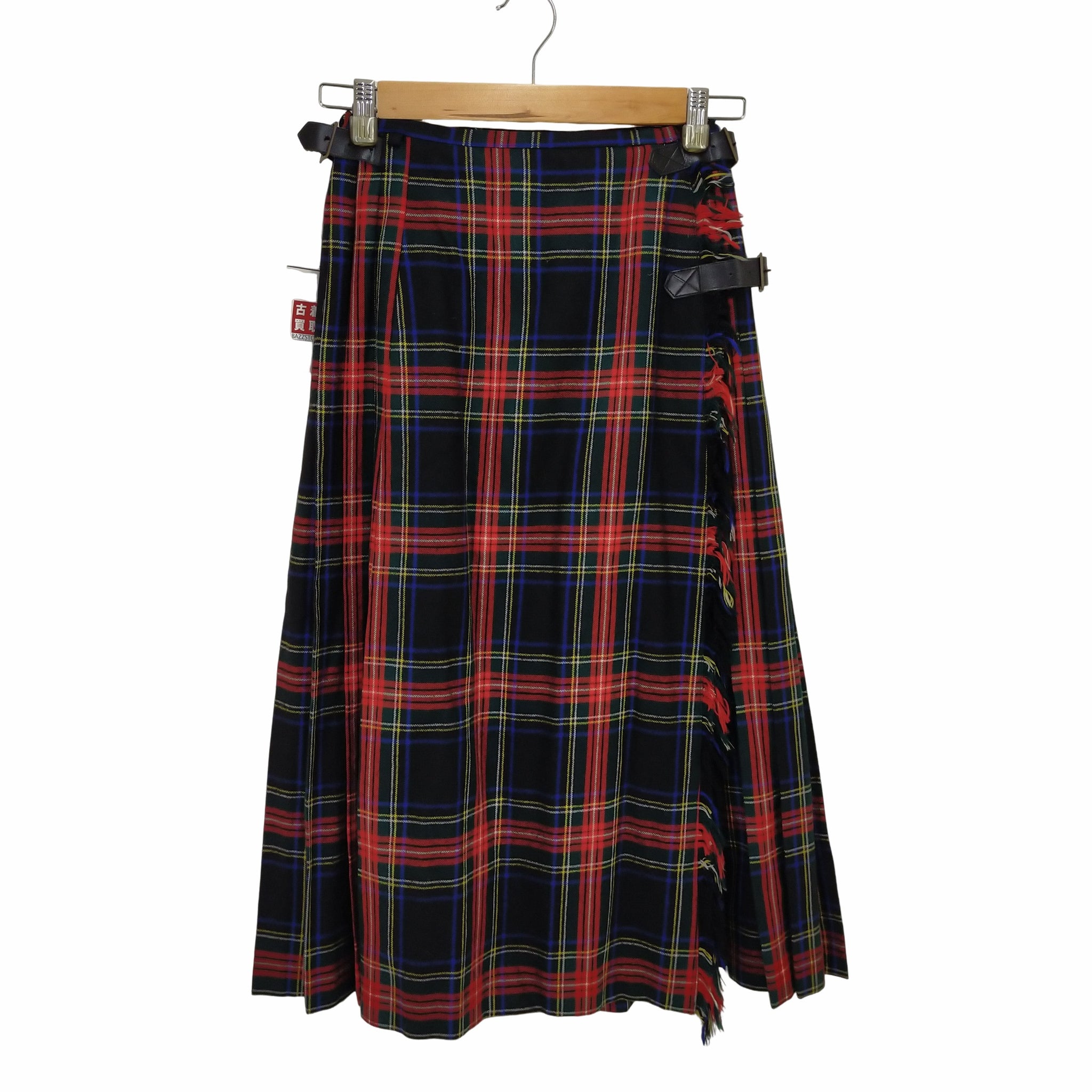 KANEKO ISAO(カネコイサオ)チェック巻きベルトスカート