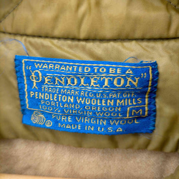 PENDLETON(ペンドルトン)70S MADE IN USA ウールレギュラーカラーシャツ