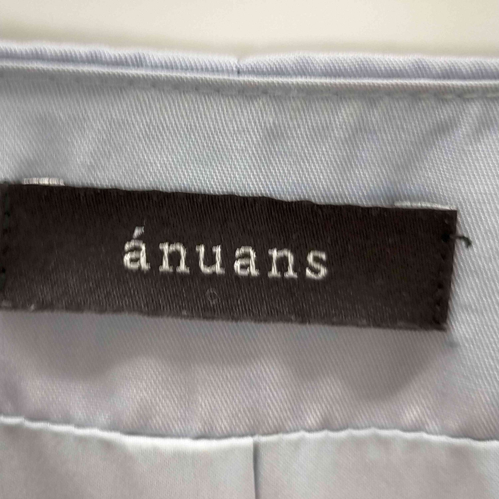 anuans(アニュアンス)グロスボリュームシャツワンピース