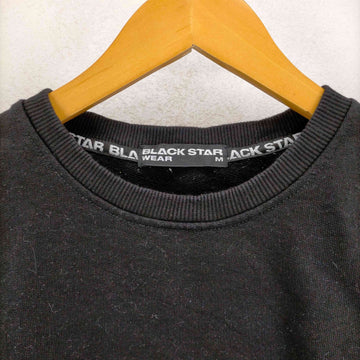USED古着(ユーズドフルギ)BLACK STAR WEAR MADE IN RUSSIA ライフル刺繍スウェット