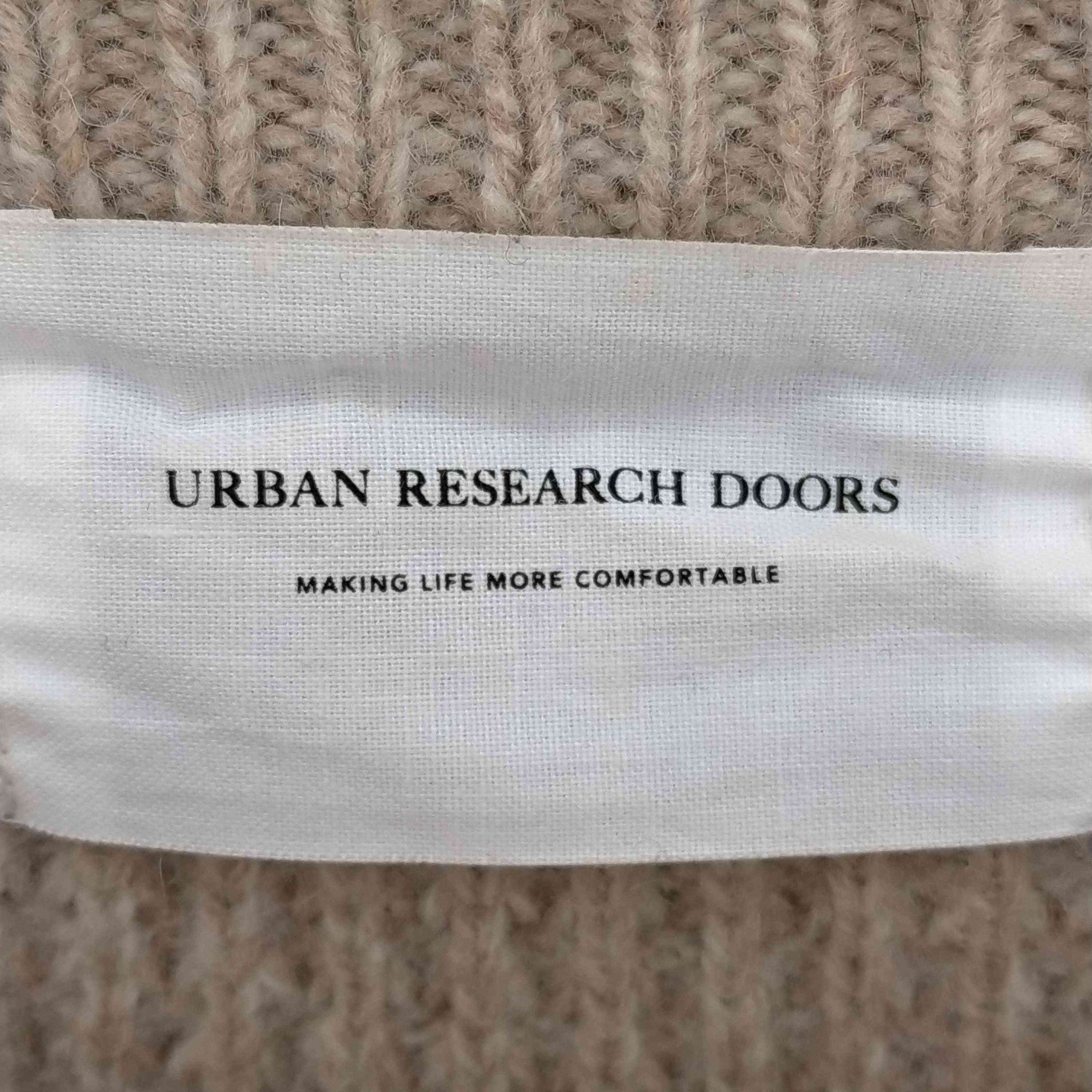 URBAN RESEARCH DOORS(アーバンリサーチドアーズ)メランジワッフルニット