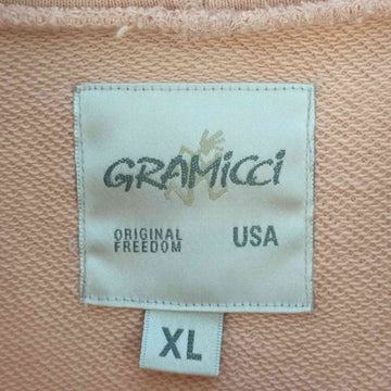 GRAMICCI(グラミチ)ポケットロゴ刺繍 プルオーバーパーカー