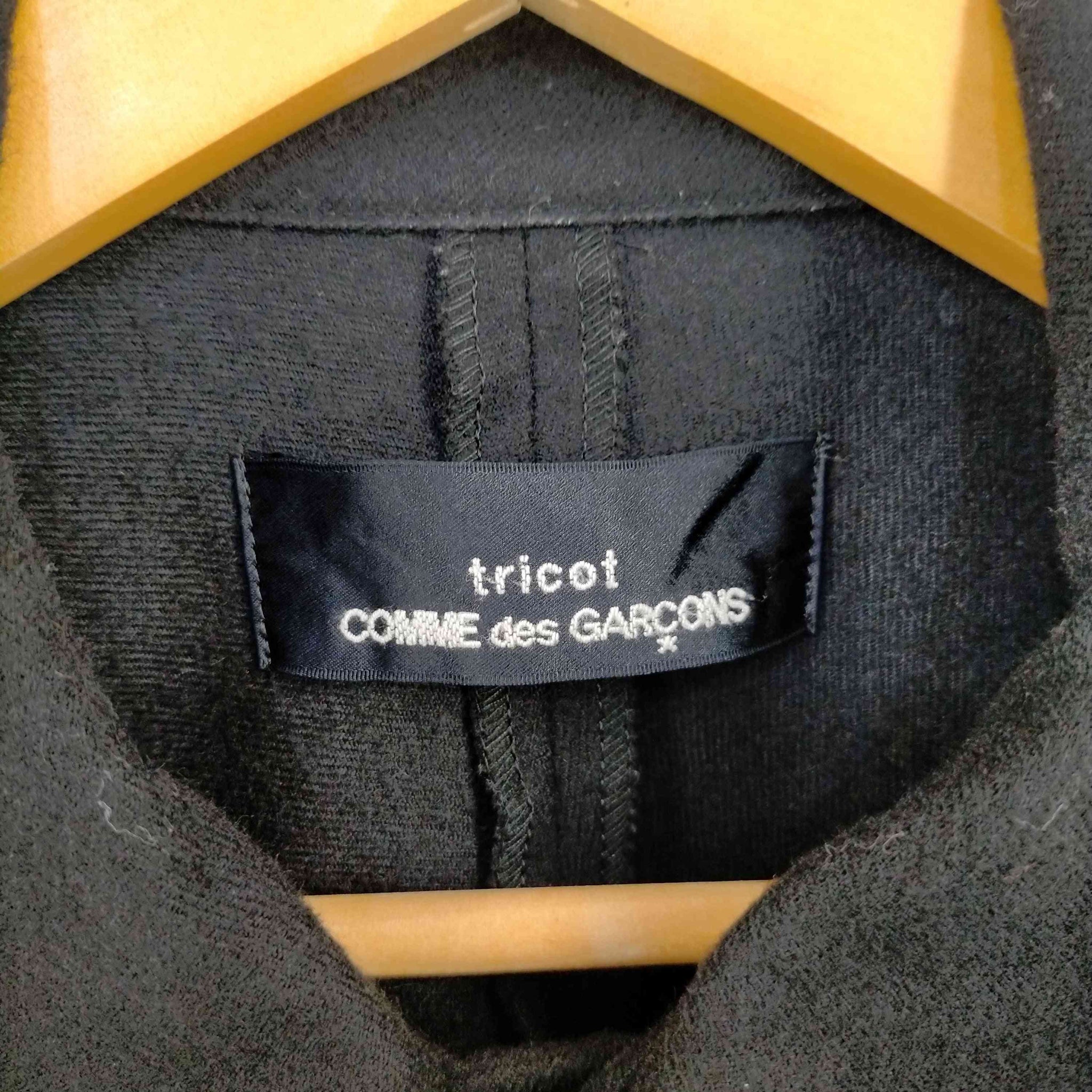 tricot COMME des GARCONS(トリココムデギャルソン)ウール フリルワンピース
