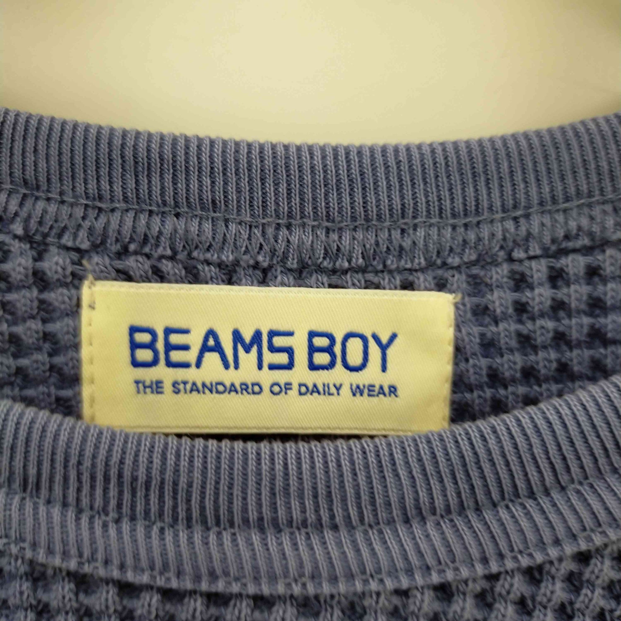 BEAMS BOY(ビームスボーイ)ヘビーサーマル クルーネック ロングスリーブTシャツ