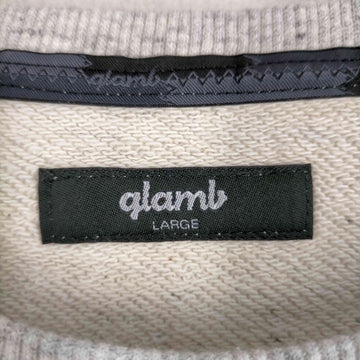 glamb(グラム)Sleeve layered sweat スリーブレイヤードスウェット