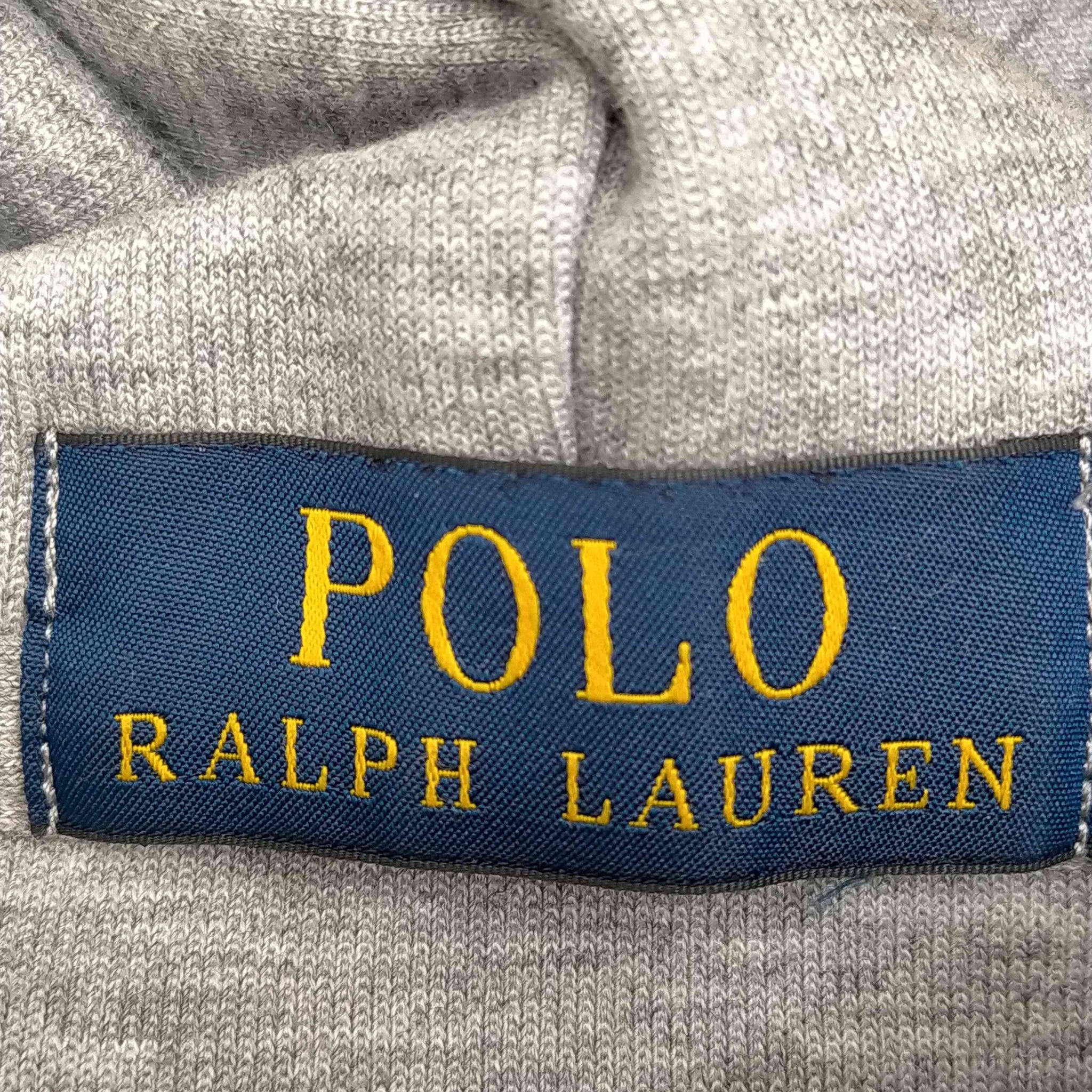 POLO RALPH LAUREN(ポロラルフローレン)ロゴ パーカー リブライン