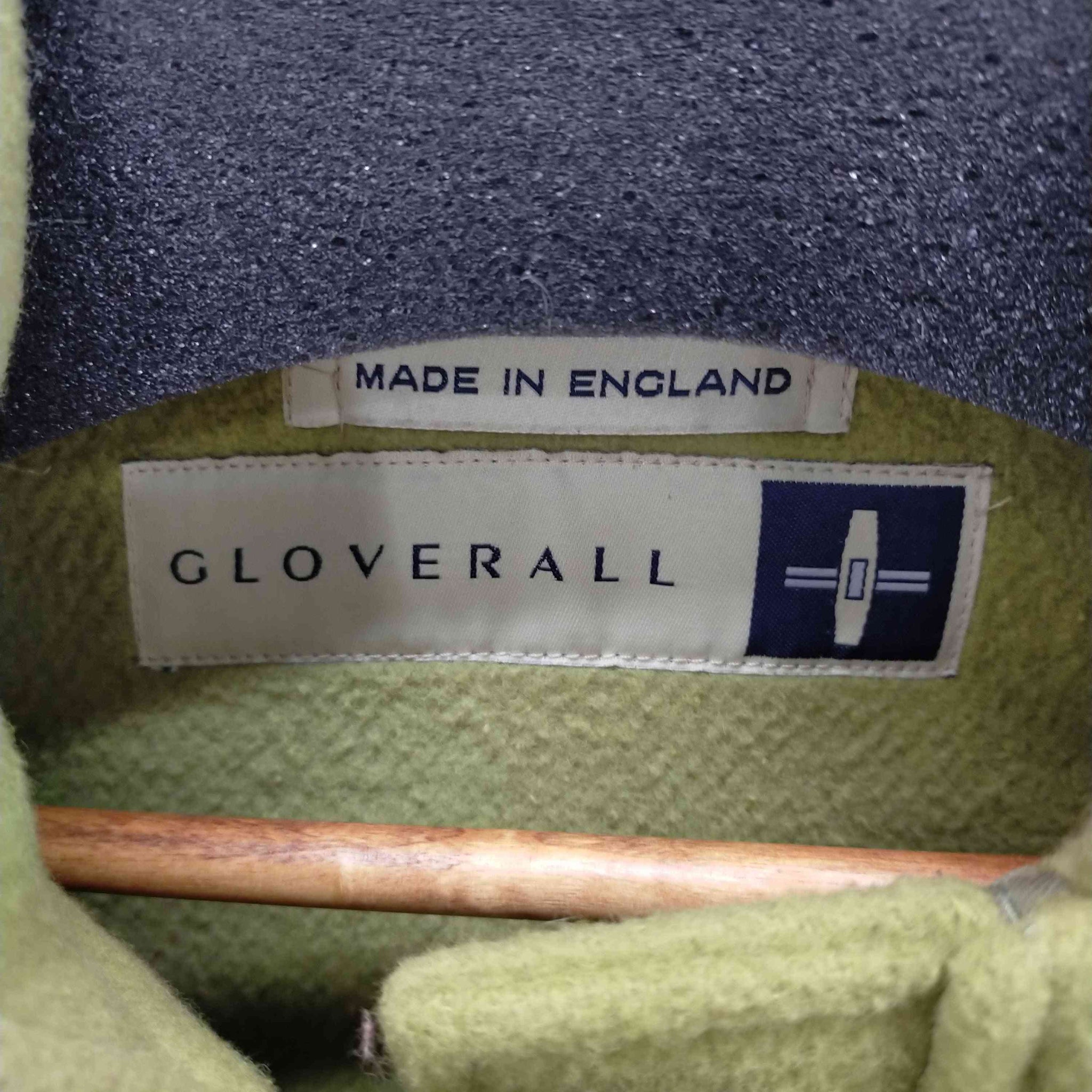 Gloverall(グローバーオール)英国製 ウール混 ダッフルコート ピスタチオ