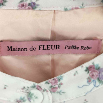 Maison de FLEUR(メゾンドフルール)フラワープリントドレス