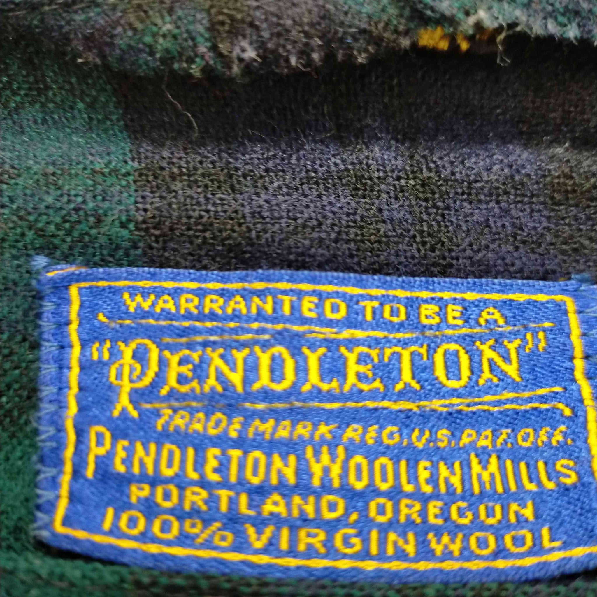 PENDLETON(ペンドルトン)40-50s ガウンコート ブラックウォッチ