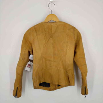 BANANA REPUBLIC(バナナリパブリック)羊皮 シングルテーラードジャケット ラムレザー