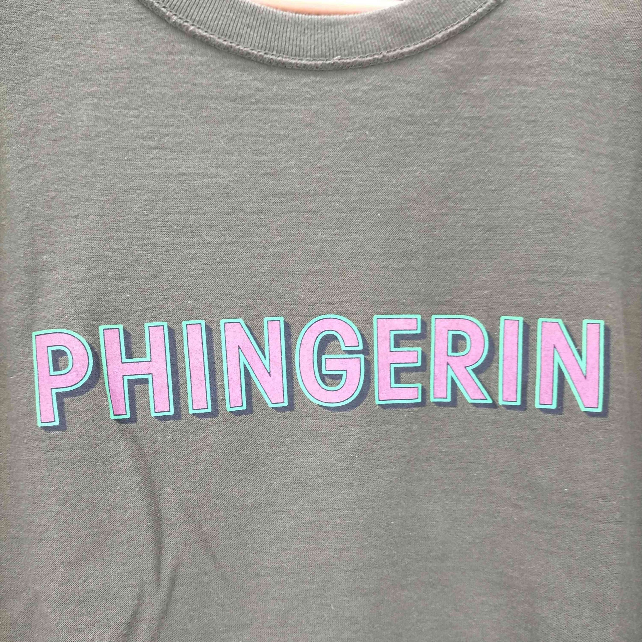 PHINGERIN(フィンガリン)インサイドアウト ロゴプリント S/S Tシャツ